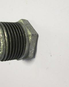 Reducing bush 3/4" F x 1" M galv